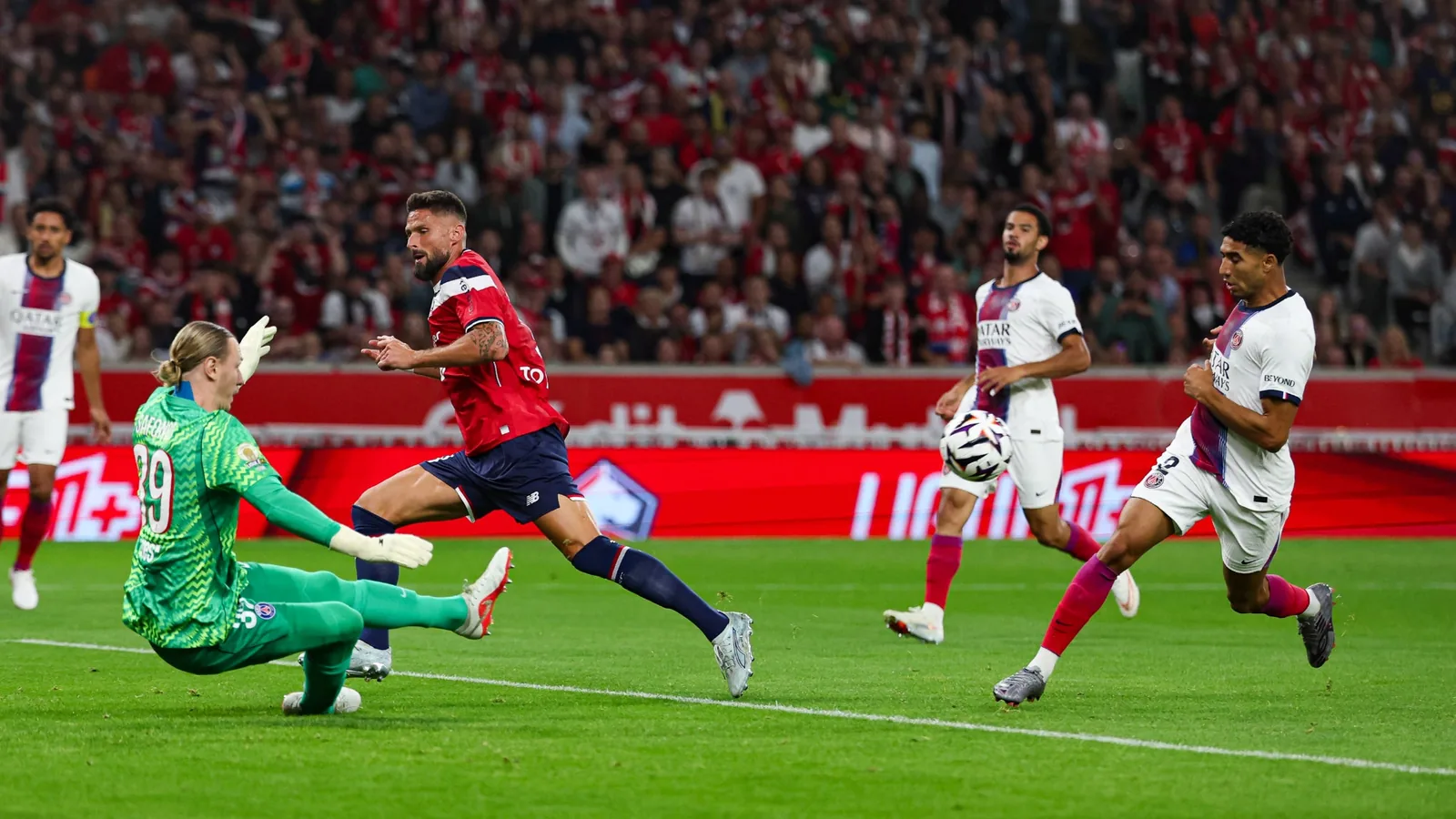Lille : la frustration du LOSC après le match nul contre le PSG