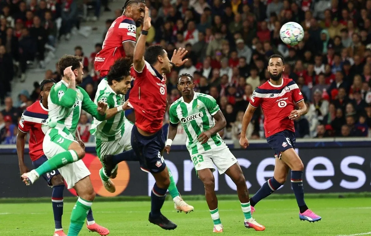 Lille s’incline face au Betis pour son entrée en Ligue des champions