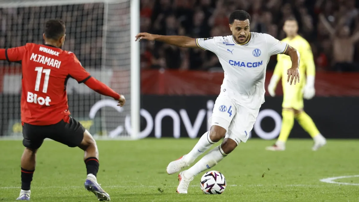 Rennes prend la tête de la Ligue 1 après une victoire contre Marseille